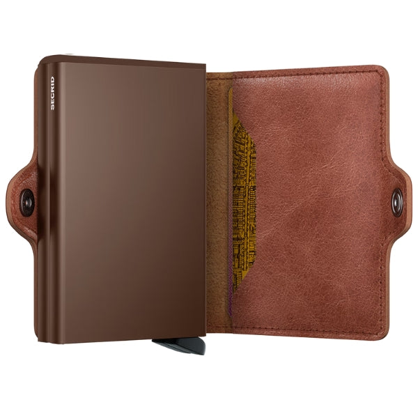 Vintage Cognac Brown Secrid Twinwallet (TV-Cognac-Brown) | Accessories | boogie + birdie