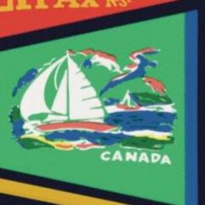 Pennants Of Canada Print | Damn Fine Prints | boogie + birdie