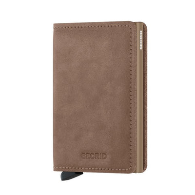 Taupe Vintage SECRID Slimwallet | Shop a selection of SECRID wallets at boogie + birdie