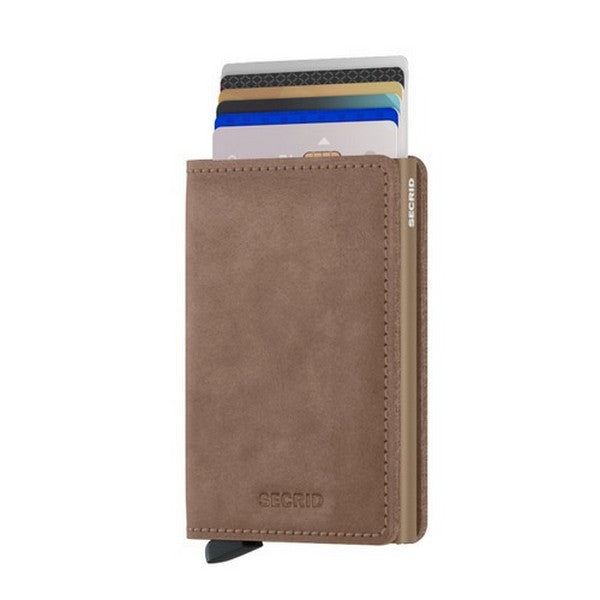 Taupe Vintage SECRID Slimwallet | Shop a selection of SECRID wallets at boogie + birdie