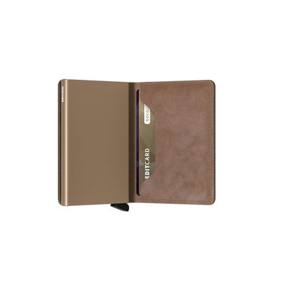 Taupe Vintage SECRID Slimwallet | Shop a selection of SECRID wallets at boogie + birdie