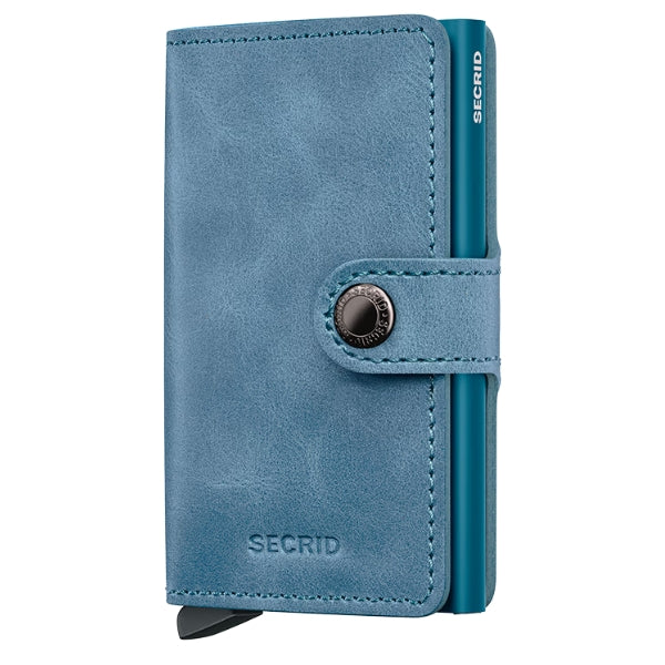 Vintage Teal Secrid Miniwallet (MV-Teal) | Wallets | boogie + birdie