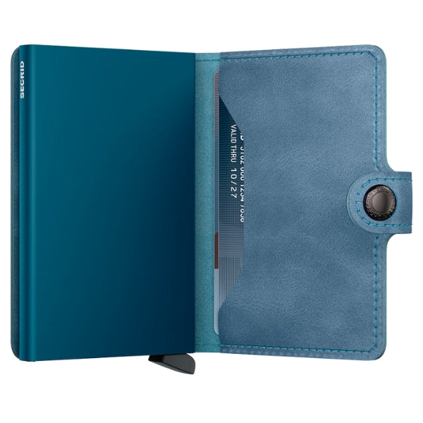 Vintage Teal Secrid Miniwallet (MV-Teal) | Wallets | boogie + birdie
