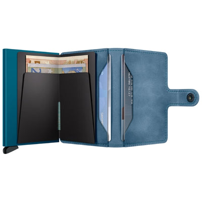 Vintage Teal Secrid Miniwallet (MV-Teal) | Wallets | boogie + birdie