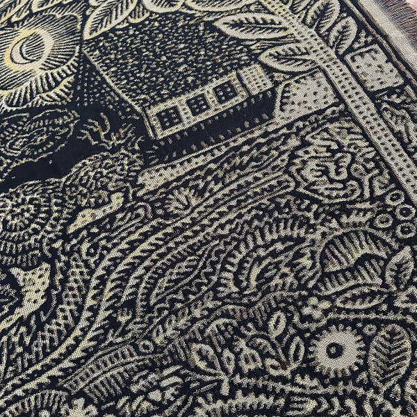 Waldhaus Cabin Jacquard Throw | Pika & Bear | boogie + birdie