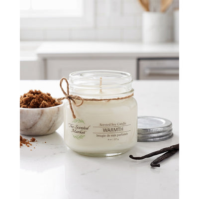 Warmth Soy Candle 8oz | The Scented Market | boogie + birdie