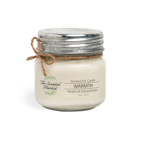 Warmth Soy Candle 8oz | The Scented Market | boogie + birdie
