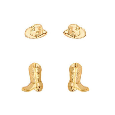 Gold Western Mix & Match Earring Set | Foxy Originals | boogie + birdie