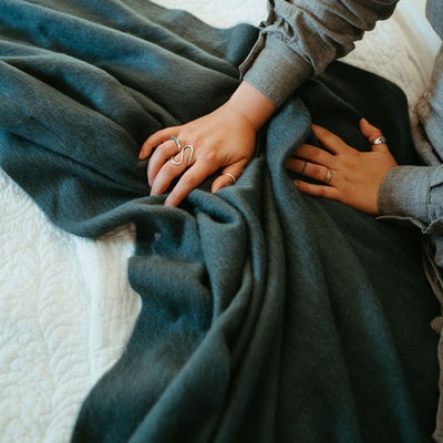 Whale Alpaca Throw | Pokoloko | boogie + birdie