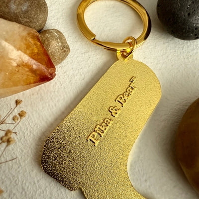 What Would Dolly Do? Cowboy Boot Enamel Keychain | Pika & Bear | boogie + birdie