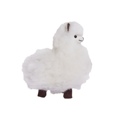 Medium White Alpaca Plush  | Pokoloko | boogie + birdie
