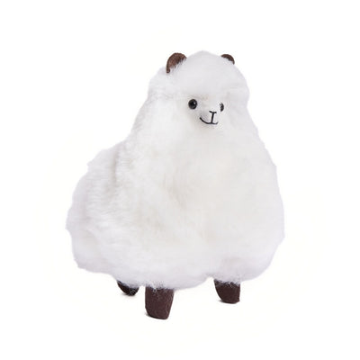 Medium White Alpaca Plush  | Pokoloko | boogie + birdie