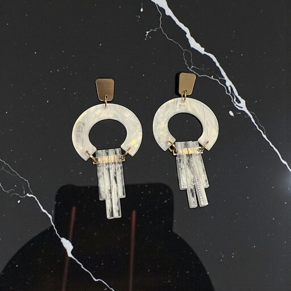 White Atlantis Drop Earrings | Ketoora | boogie + birdie