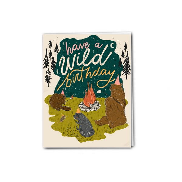 Have a Wild Birthday Card | Paper Protege | boogie + birdie