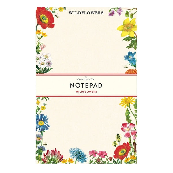 Wildflower Notepad | Cavallini & Co. | boogie + birdie