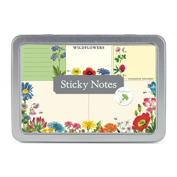 Wildflower Sticky Notes | Cavallini & Co. | boogie + birdie