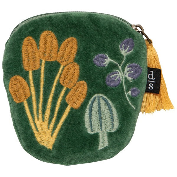 Wildgrove Embroidered Coin Purse | Danica Studio | boogie + birdie