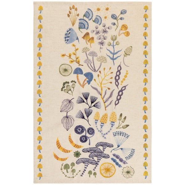 Wildgrove Embroidered Tea Towel | Danica Studio | boogie + birdie