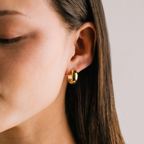 Gold Willa Hoops | Lover’s Tempo | boogie + birdie

