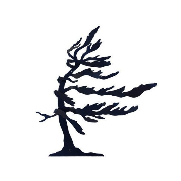 Black Windswept Tree Metal Tabletop Decor | Northbound Elements | boogie + birdie