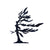 Black Windswept Tree Metal Tabletop Decor | Northbound Elements | boogie + birdie