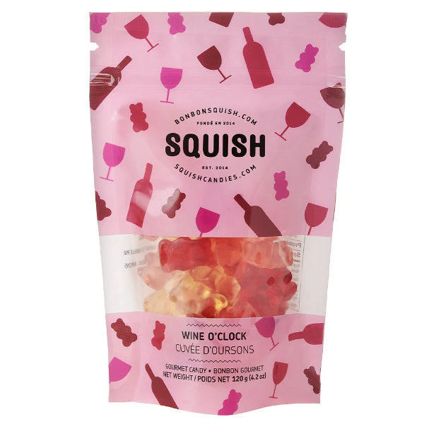 Wine O'Clock Squish Gummies | Gourmet Treats | boogie + birdie