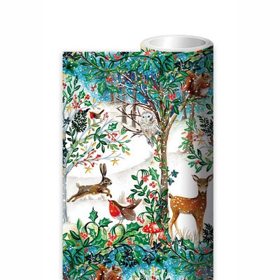Winter Forest Glade Christmas Gift Wrap | Gift Wrap | boogie + birdie