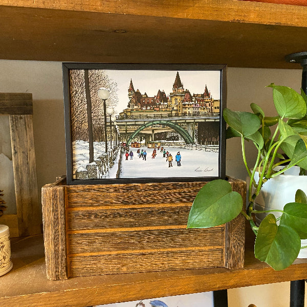Winterlude Framed Art | Renee Bovet | boogie + birdie