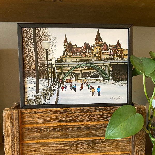 Winterlude Framed Art | Renee Bovet | boogie + birdie