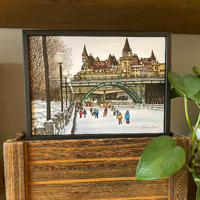 Winterlude Framed Art | Renee Bovet | boogie + birdie