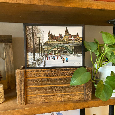 Winterlude Framed Art | Renee Bovet | boogie + birdie