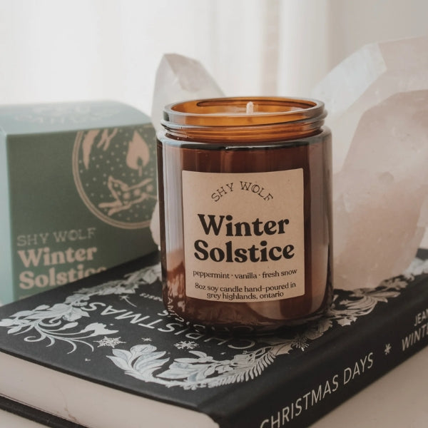 Winter Solstice Candle Candle | Shy Wolf Candles | boogie + birdie