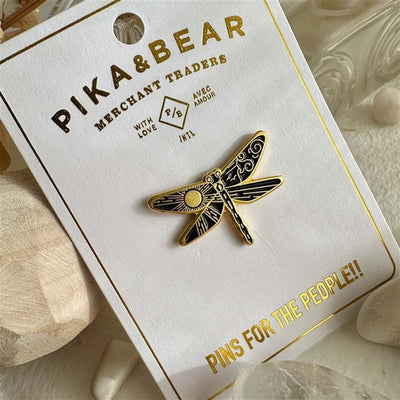 Wisp Dragonfly Enamel Pin (P23WISP) | Pika & Bear | boogie + birdie