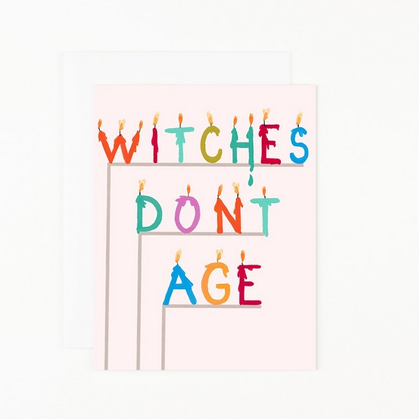 Witches Don't Age Birthday Card | Dear Hancock | boogie + birdie