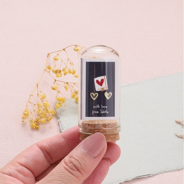Gold With Love from Santa Stud Earrings | Attic Creations | boogie + birdie