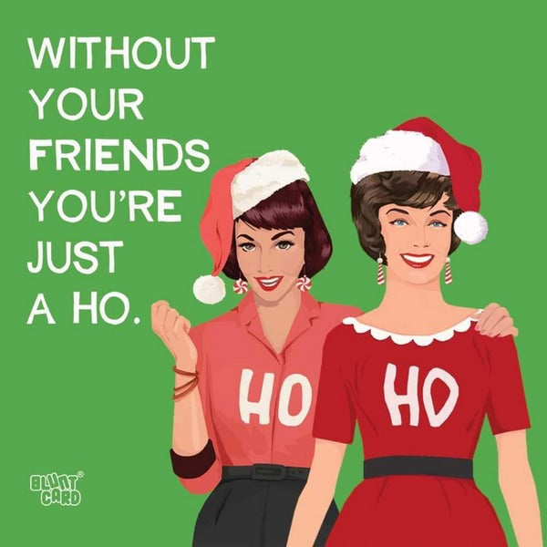 Without Your Friends Beverage Napkins | PPD | boogie + birdie