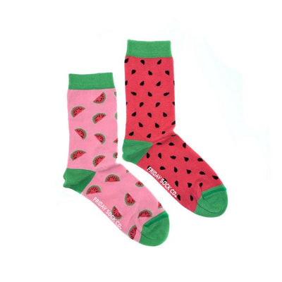 Women's Inside Out Watermelon Socks | Friday Sock Co. | boogie + birdie