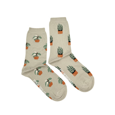 Women's Small House Plant Socks | Friday Sock Co. | boogie + birdie