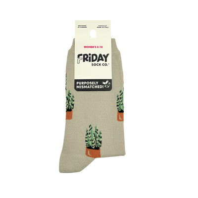 Women's Small House Plant Socks | Friday Sock Co. | boogie + birdie