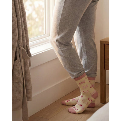 Women's Breast Cancer Charity Socks | Friday Sock Co. | boogie + birdie