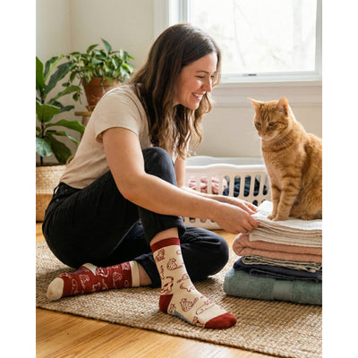 Women's Cats Charity Socks | Friday Sock Co. | boogie + birdie