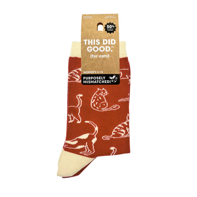 Women's Cats Charity Socks | Friday Sock Co. | boogie + birdie