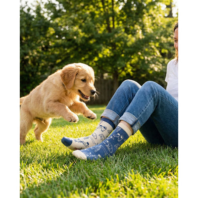 Women's Dogs Charity Socks | Friday Sock Co. | boogie + birdie