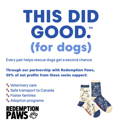 Women's Dogs Charity Socks | Friday Sock Co. | boogie + birdie