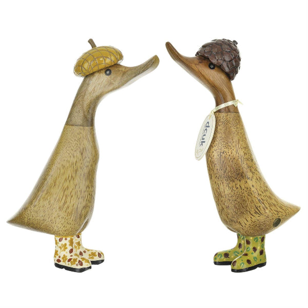 Bamboo Woodland Duckling in Pinecone Hat | DCUK | boogie + birdie

