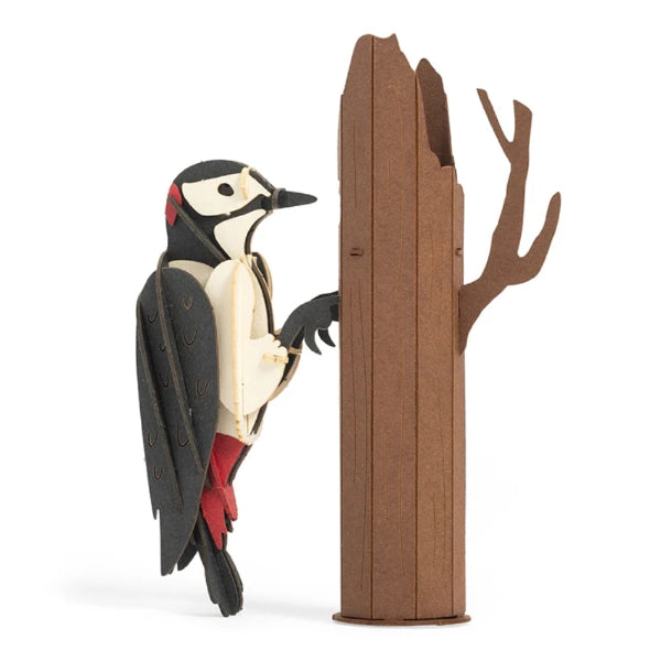 3D Woodpecker Puzzle | Kikkerland | boogie + birdie

