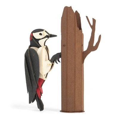 3D Woodpecker Puzzle | Kikkerland | boogie + birdie