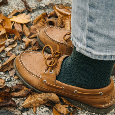 Men's Black Casual Merino Socks | J.B. Fields | boogie + birdie