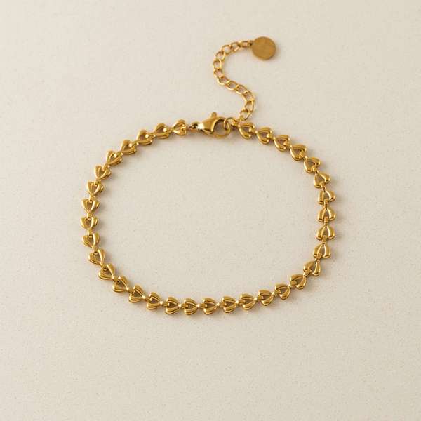 Gold Ida Chain Waterproof Bracelet | Lover's Tempo | boogie + birdie