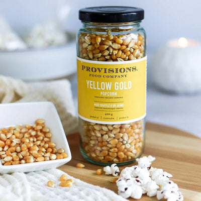 Yellow Gold Popcorn Kernels | Provisions Food Company | boogie + birdie